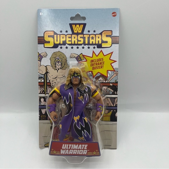 WWE Superstars Series 2 ULTIMATE WARRIOR Figure Walmart Exclusive Wrestling NIB - Picture 1 of 11